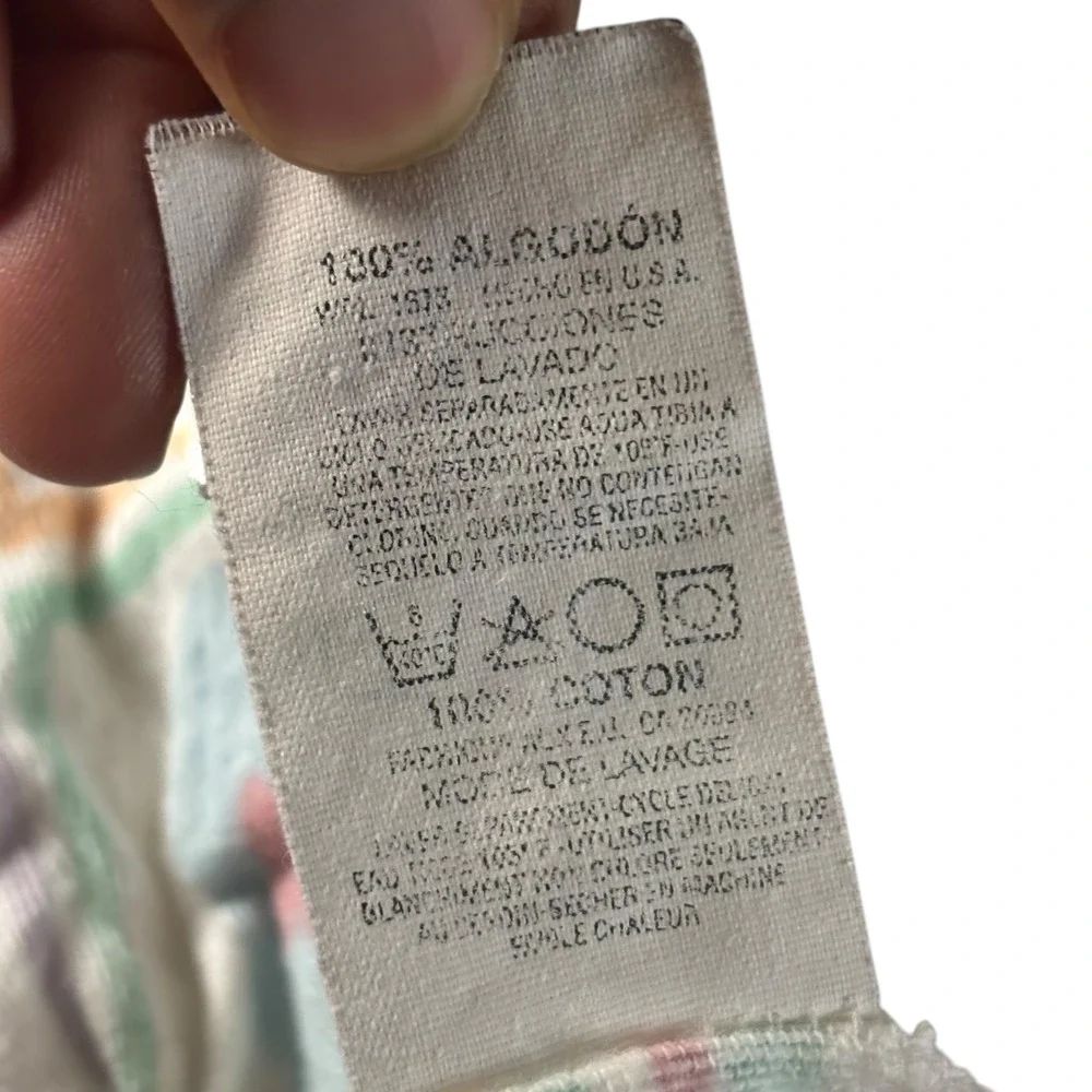 Vintage Tykes by Carters Piccolo Bambino Receiving Blankets‎ Baby Multi 3pc